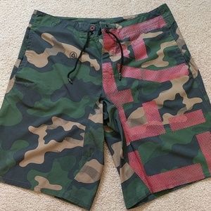 Men's Reebok CrossFit Camo Shorts